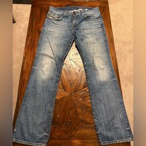 Men’s True Religion Light Blue Slim Straight Jeans